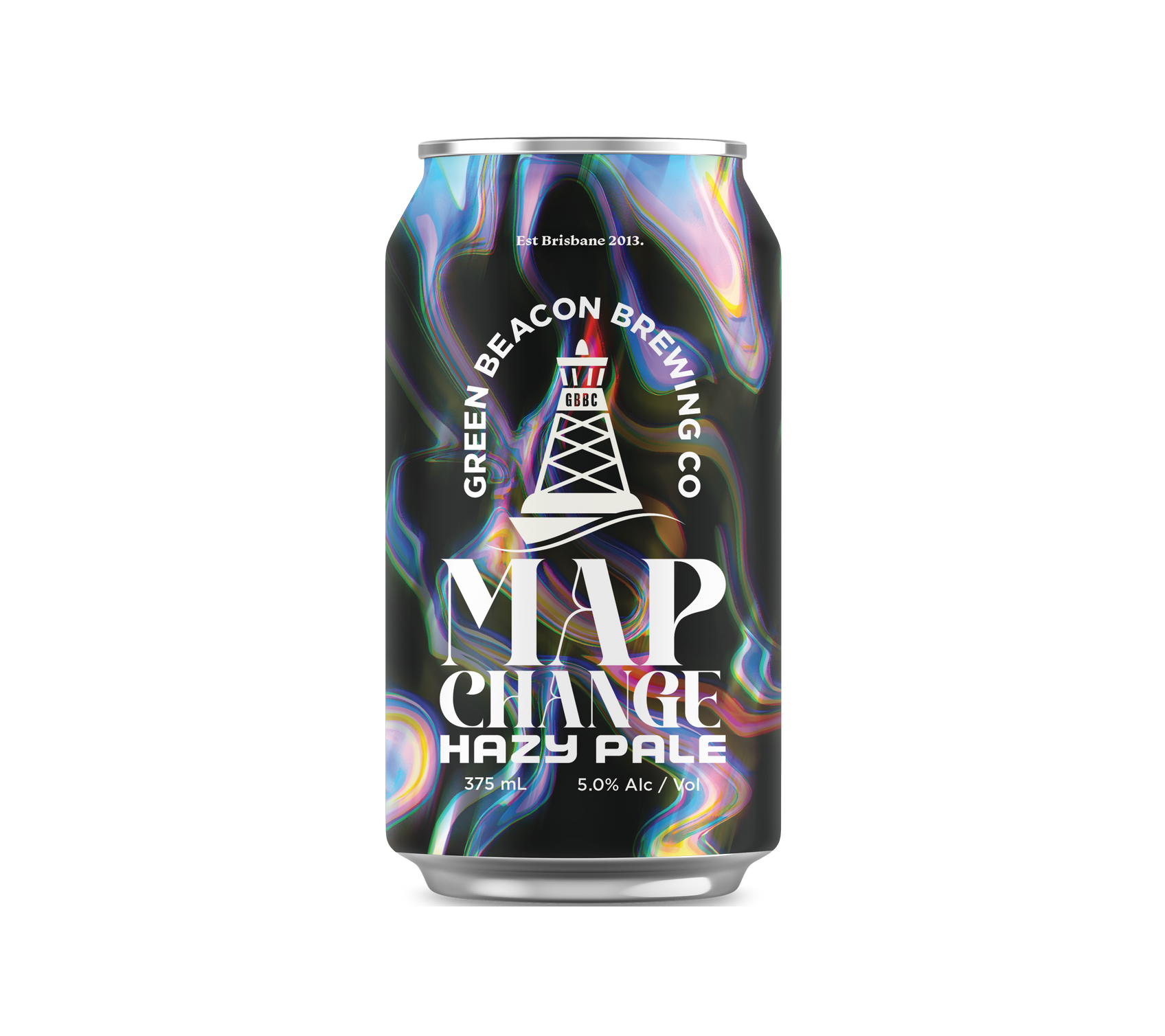 Green Beacon Map Change Hazy Pale Ale Green Beacon Brewing Co.