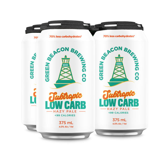 Green Beacon Subtropic Low Carb Hazy Pale Ale Green Beacon Brewing Co.