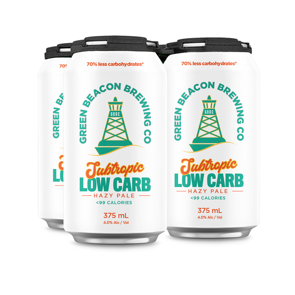 Green Beacon Subtropic Low Carb Hazy Pale Ale Green Beacon Brewing Co.