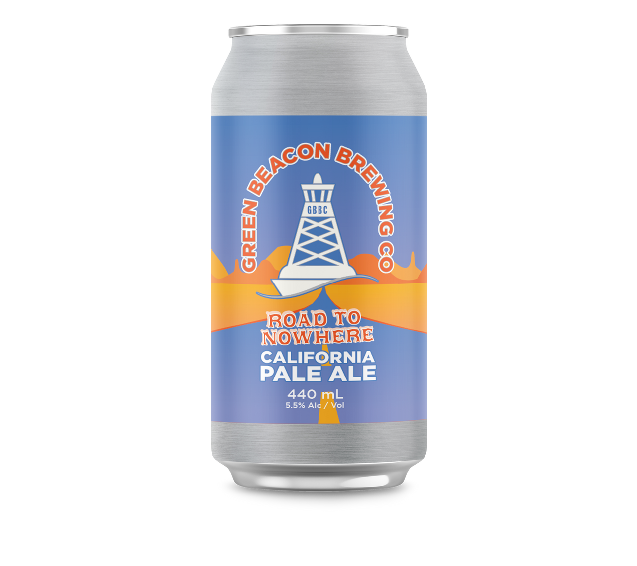 Green Beacon Road To Nowhere West Coast Pale Ale Green Beacon Brewing Co.