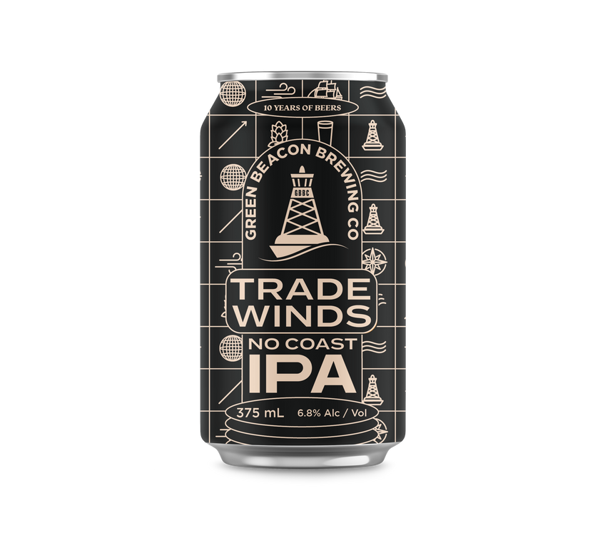 Green Beacon Trade Winds No Coast IPA Green Beacon Brewing Co.